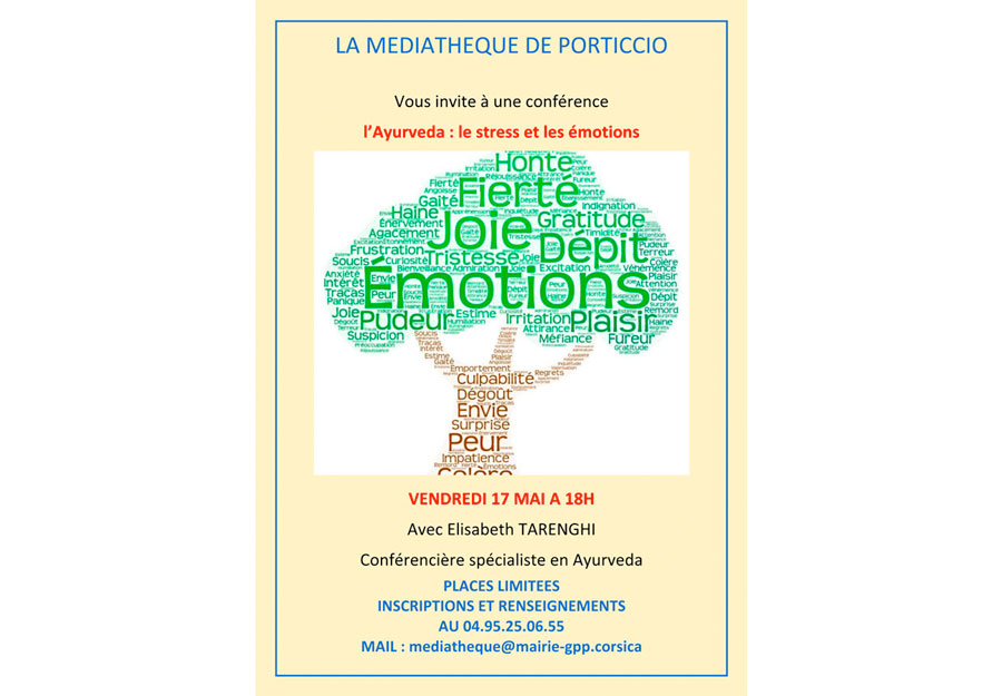 conférence l’Ayurveda : le stress et les émotions