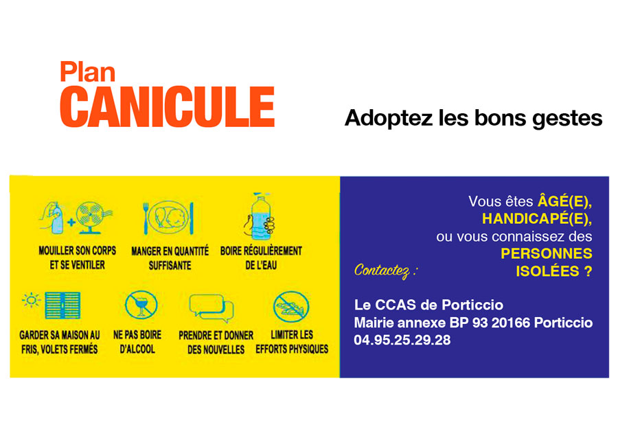 Plan canicule – Niveau 1 – Veille saisonnière