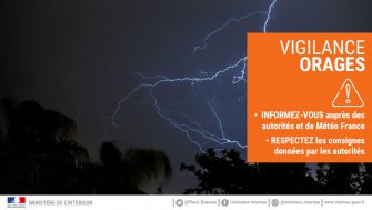 VIGILANCE ORANGE sur le Département de la Corse du Sud