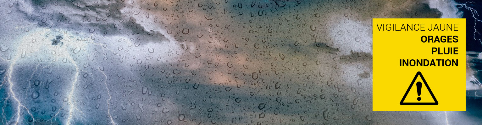 Vigilance Jaune « Orages- Pluie- Inondation »du 09/09/2020